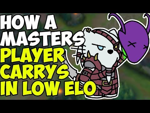How A Masters Player Carries Low Elo!