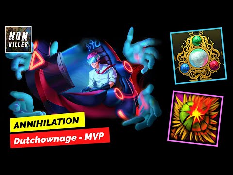 HoN Doctor Repulsor ICON OF THE GODDESS with HELLFLOWER - MVP