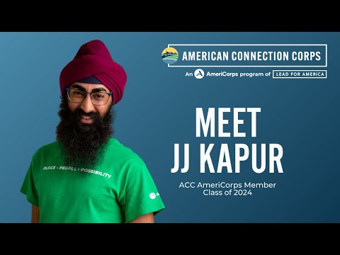 Meet JJ Kapur, an ACC AmeriCorps Member serving in Rural Iowa