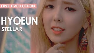 STELLAR - HYOEUN | Line Evolution