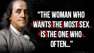 Benjamin Franklin's Life Lessons Men Learn Too Late In Life