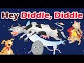 Hey Diddle Diddle English Nursery Rhyme With Lyrics Kidda Junction