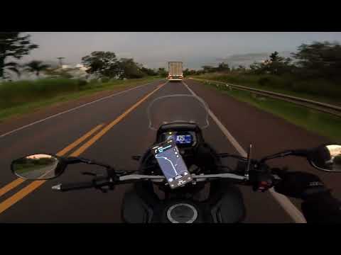 Voltando de Piraju para SP | Estrada, Paisagens e Reflexões no Motovlog