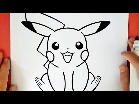 COMMENT DESSINER PIKACHU