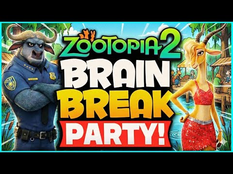 🟩 Zootopia Brain Break Party 🟩 Zootopia Brain Breaks 🟩 Just Dance
