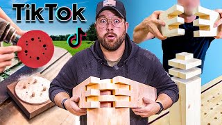 I Try The Most Shared Woodworking TikToks