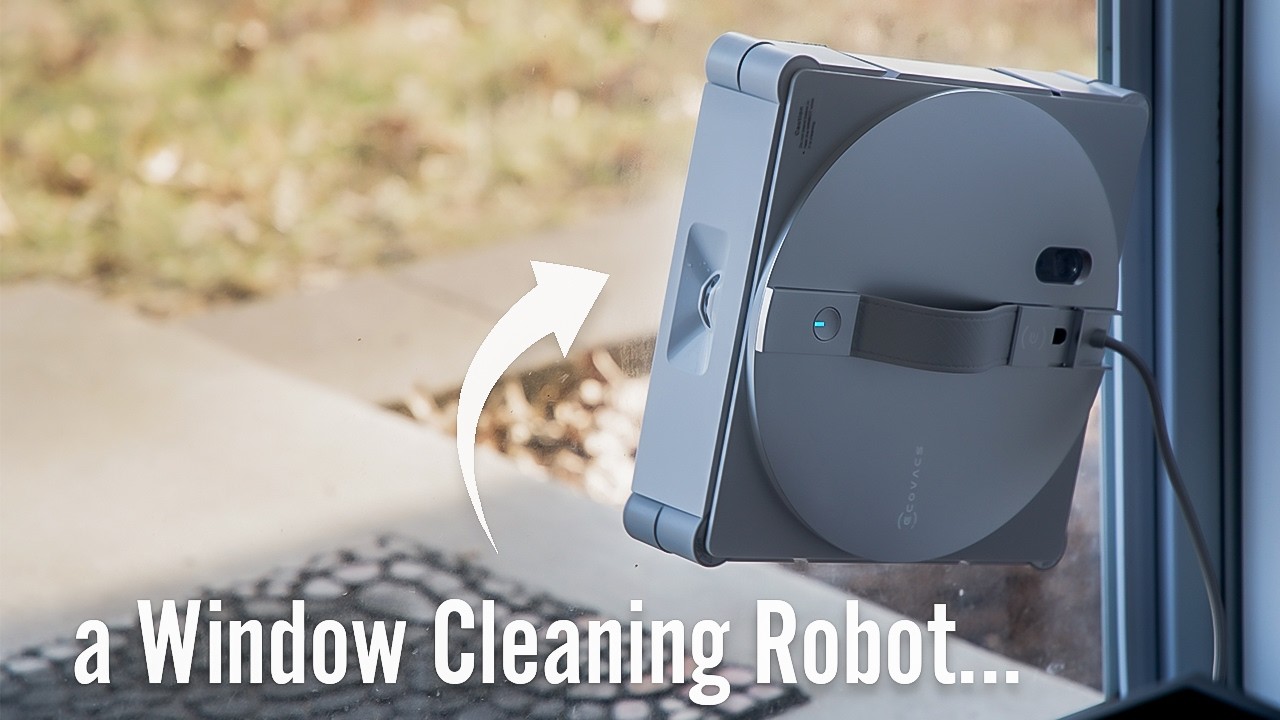 I Let a ROBOT Clean My Windows & This Happened | Ecovacs WINBOT W3 OMNI
