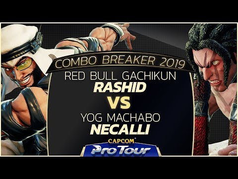 RED BULL Gachikun (Rashid) vs YOG Machabo (Necalli) - Combo Breaker 2019 Top 8 - CPT 2019