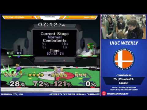 [Smashing Illini Weekly] TSI | Chai + TSI | Shabo (R) vs. Zamu + Thor (G) SSBM Doubles