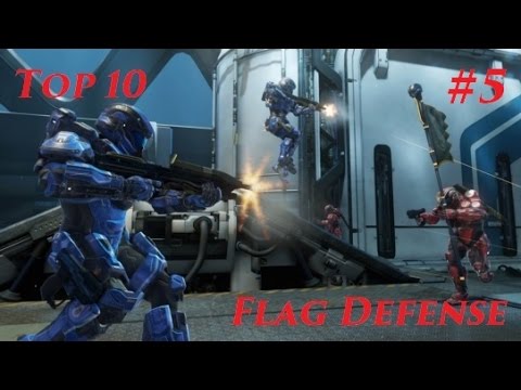 Halo 5 Guardians Top 10 Flag Defense Kills of the Week #5