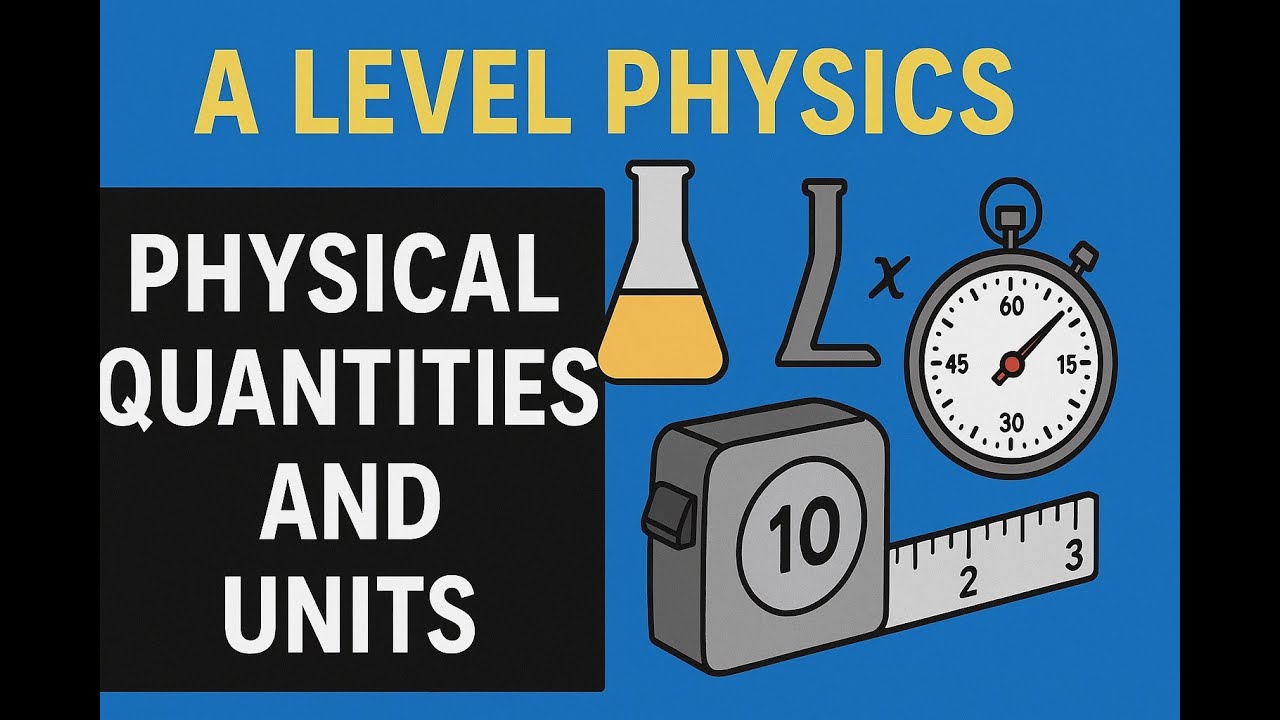 A Level Physics | Physical Quantities & SI Units Explained with Examples