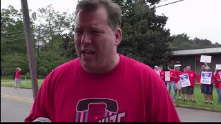 AT&T workers go on strike