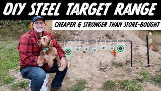 How to Build a DIY Steel Gong Target That’s Cheaper AND Stronger Than Store-Bought! (.22 & 9mm Test)