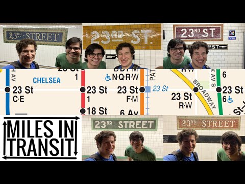 We Visited Every 23rd Street on the NYC Subway
