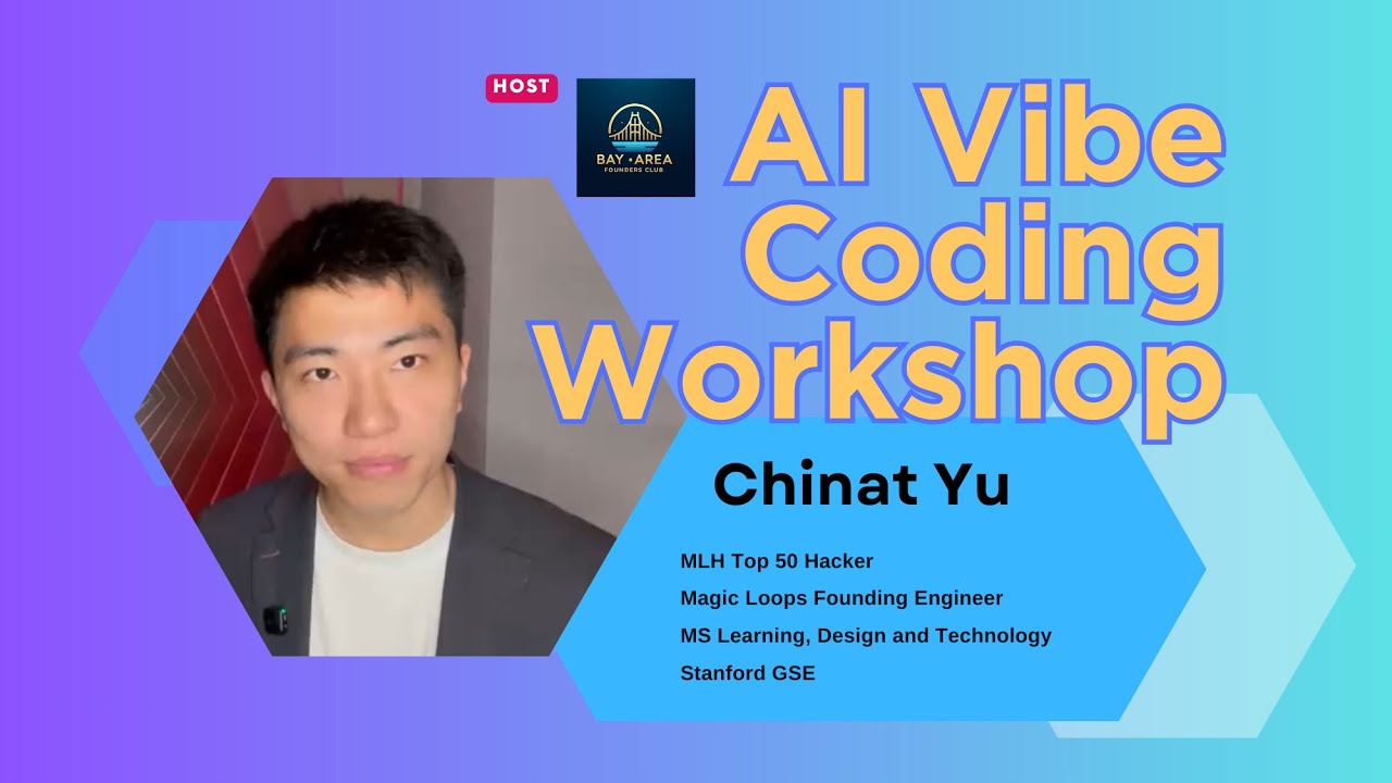 AI Vibe Coding Workshop: Learn AI with Top Hackathon Winner