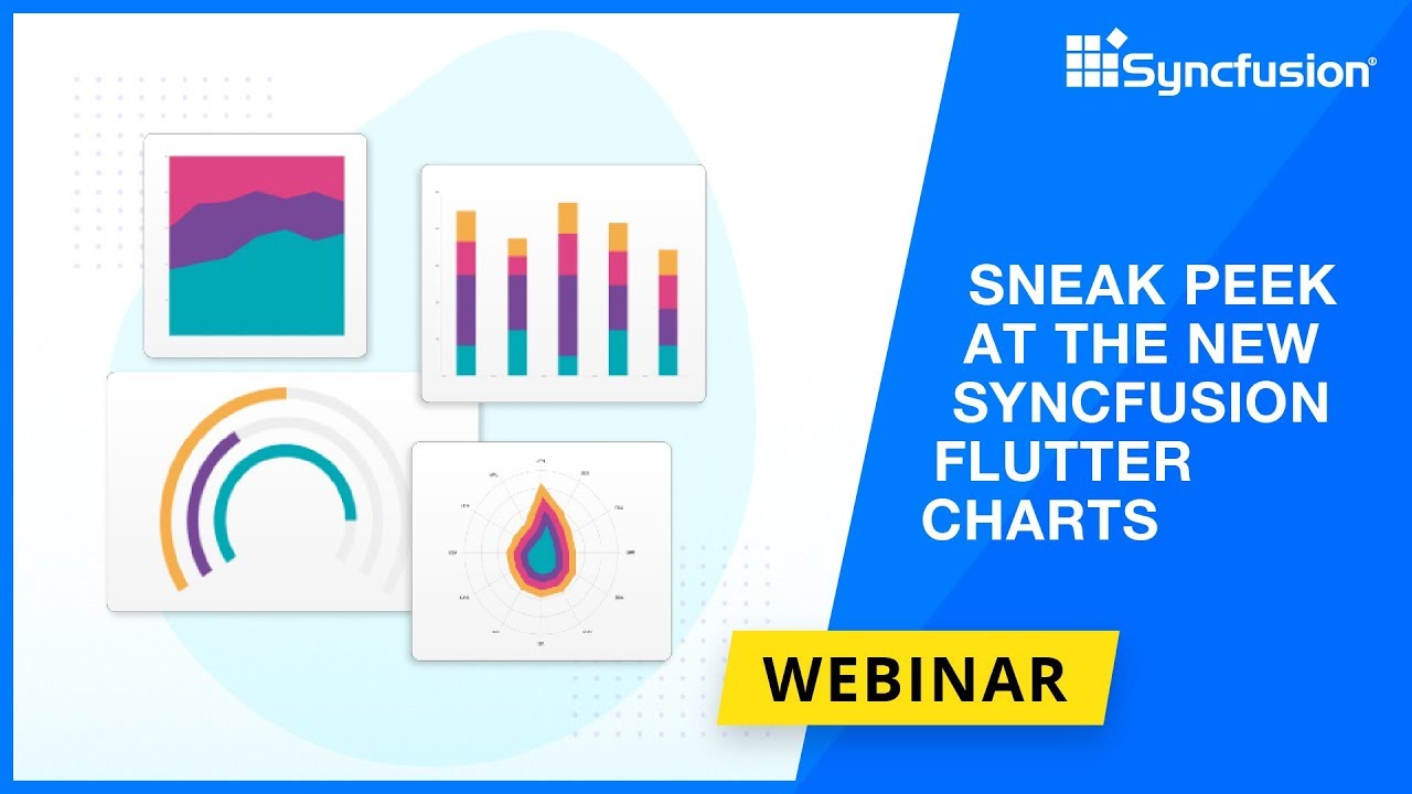 Sneak Peek at the New Syncfusion Flutter Charts [Webinar]