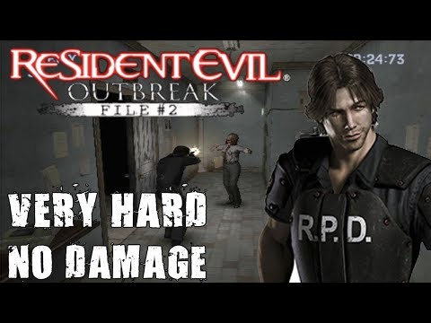 Resident Evil Outbreak File #2: "Elimination 1" No Damage (Very Hard)
