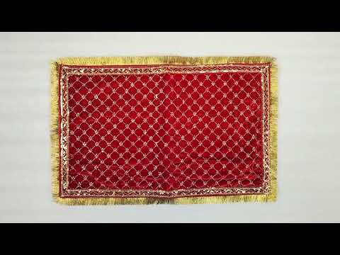 Asan Cloth Seating for Puja and Daily Japa - 21x13 inches video