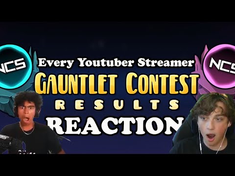 Every Youtuber/Streamer reacts to Geometry Dash NCS gauntlet results!