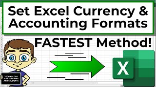 Fastest Excel Currency and Accounting Formats