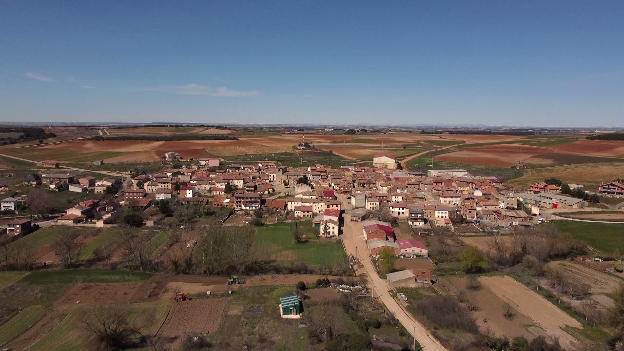 Vistas aéreas de Madrigal del Monte