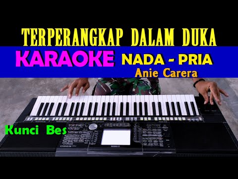 Terperangkap Dalam Duka - Anie Carera | KARAOKE Nada Pria