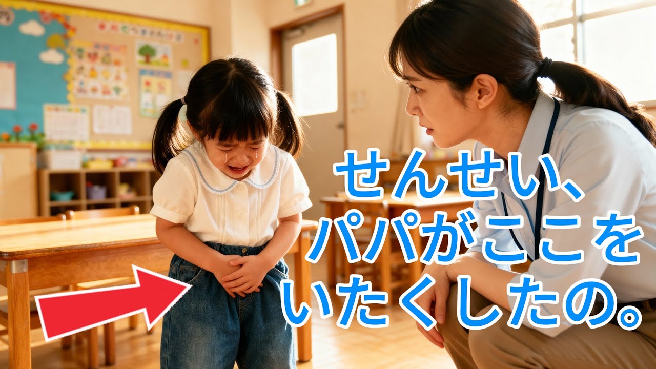 教師は少女が話をした直後に警察を呼んだ。