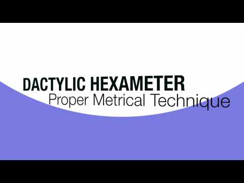 download lagu mp3 mp4 Dactylic Hexameter, download lagu Dactylic Hexameter gratis, unduh video klip Dactylic Hexameter