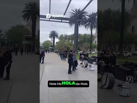 Banda municippal luis perego interpretando a soda stereo en la plaza San Martín Trenque lauquen