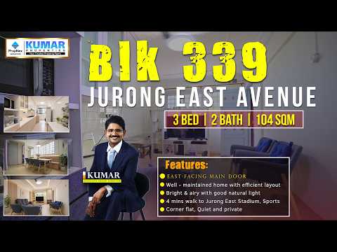339 Jurong East Avenue 1, 339 Jurong East Avenue 1, 3 Bedrooms, 1,119 sqft, HDB Flat For Sale, by Kumar N, 500102942 - PropertyGuru.com.sg