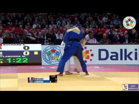 Judo 2014 Grand Slam Paris: Buchard (FRA) - Laborde (CUB) [-48kg] bronze
