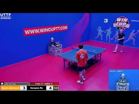 Коворотушин3-0 Птицын/Кушко  1-3 ЗахаровТурнир Восток 6 WIN CUP 13.02.21 Прямая трансляция Зал 3