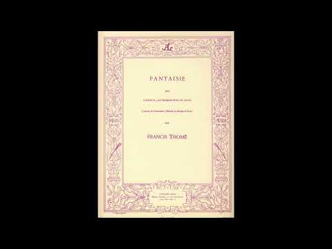 Thomé Fantaisie slower (A=442) "Karaoke - Accompaniment"