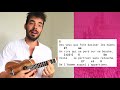 La vie en rose - Edith Piaf (facile) (How I met your ukulele mother) débutants