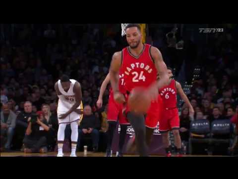 Raptors Highlights: Norm Steal & Slam - January 1, 2017