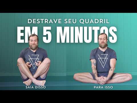 Ganhe Alongamento Rápido - Destrave seu Quadril- Alongamento da Borboleta -Melhore sua Flexibilidade
