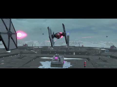 Chapter 9 - Destroy Starkiller Base Free Play | LEGO Star Wars: The Force Awakens 2-Player PART 24
