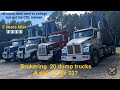 23 year old brokers 20 dump trucks a day! #dumptruck #trucking #construction #truck