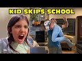 Girl Temper Tantrum Skips School Original