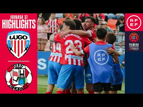 Resumen #PrimeraFederación | CD Lugo 2-0 Zamora CF | Jornada 37 | Temporada 2024/25