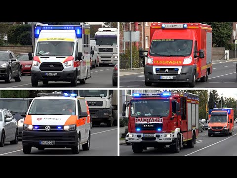 [ABC1/MANV20] Gefahrstoffaustritt sorgt für Großeinsatz in Jülich am 05.11.2022 | Einsatzfahrten