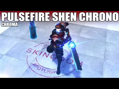 Pulsefire Shen Chrono Chroma 2020 - League Of Legends