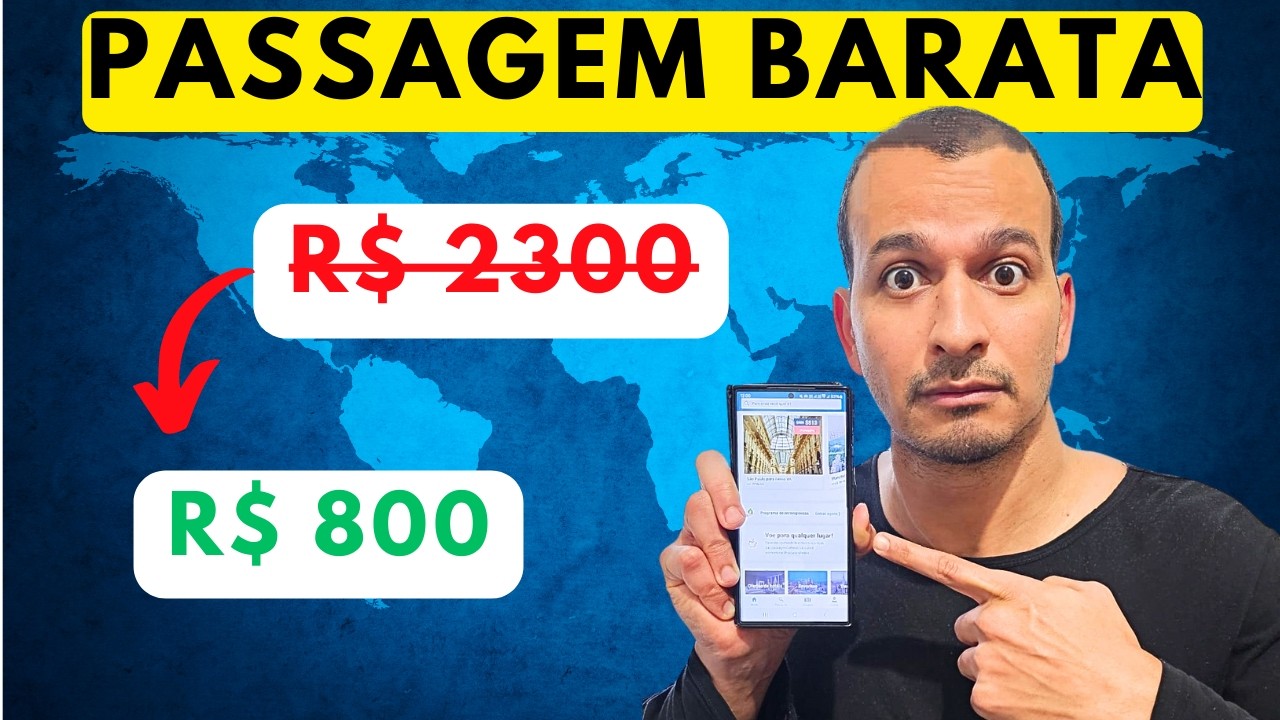 VOCÊ SÓ PRECISA DISSO PARA ENCONTRAR E COMPRAR PASSAGEM AÉREA BARATA