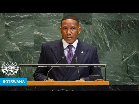 🇧🇼 Botswana - President Addresses United Nations General Debate, 80th Session | #UNGA