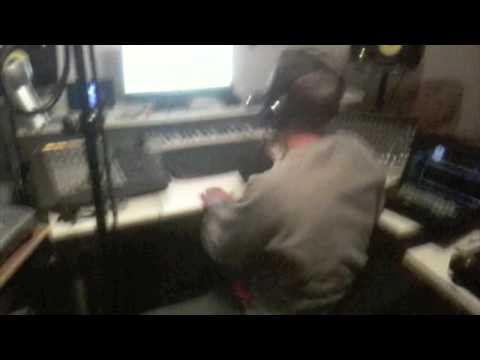 Cakeboy and Sheisty recording for The Blue And Yellow Print 3