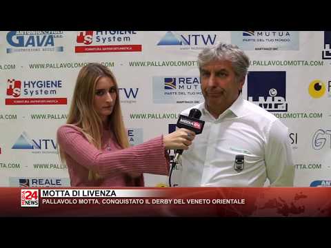MOTTA DI LIVENZA - PALLAVOLO MOTTA, CONQUISTATO IL DERBY DEL VENETO ORIENTALE