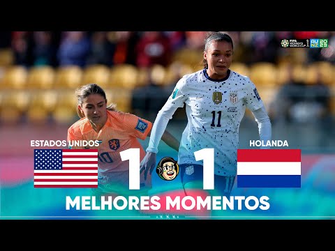  ESTADOS UNIDOS 1X1 HOLANDA | COPA DO MUNDO FEMININA™ 2023