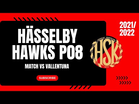 Match - Hässelby Hawks P08 - Vallentuna