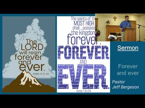 "Forever and ever" sermon on Revelation 21:22-22:5