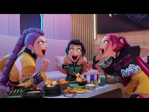 I pray that a friendship like Mira Zoey and Rumi find me! I love these moments in Kpop Demon Hunters